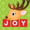 Push the letters into place, and Santa Claus is coming to town, bringing gifts of fun and learning
