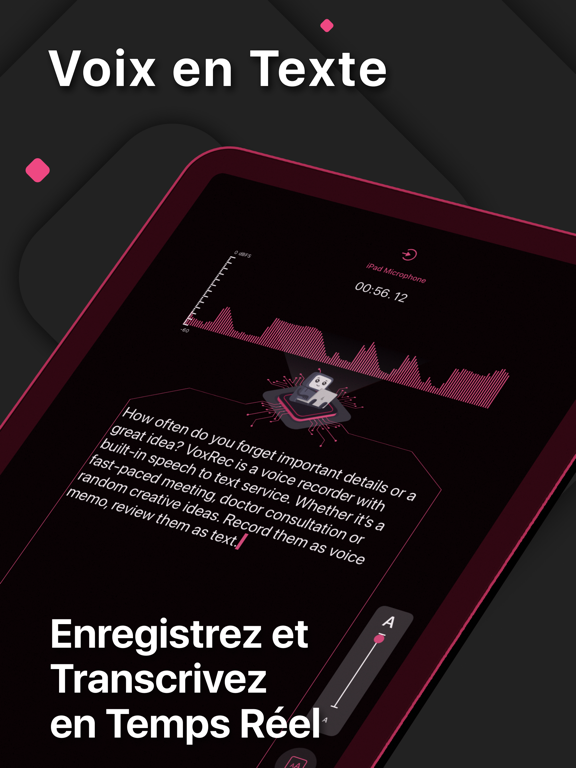 Screenshot #4 pour Transcription Vocale - VoxRec