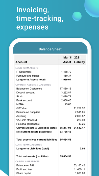 Screenshot #2 pour EasyBooks Accounting