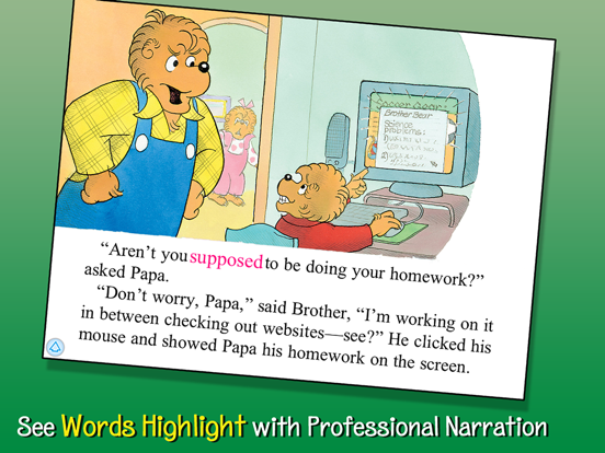 Screenshot #5 pour Berenstain Computer Trouble
