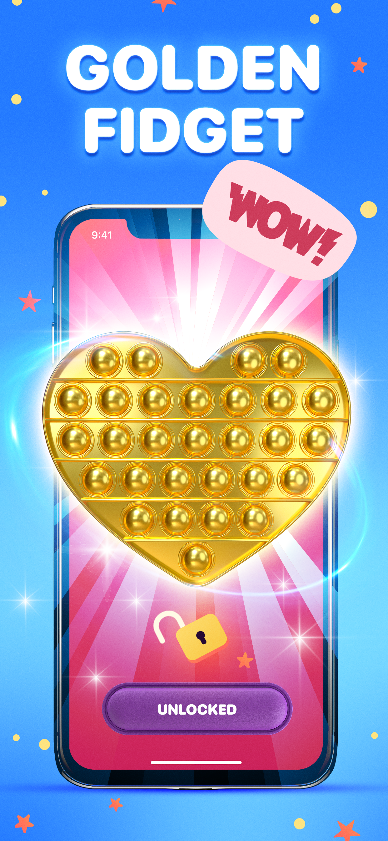 Pop it Game - Fidget Toys 3D