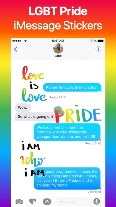Gay Pride LGBT Month Stickers screenshot 2