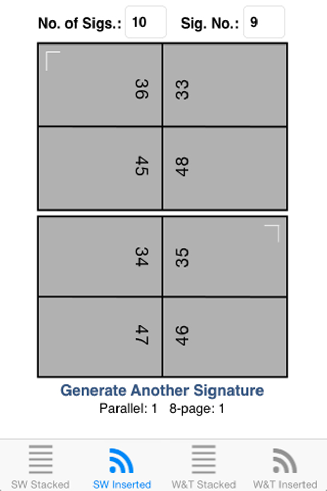 4-up Page Impositions