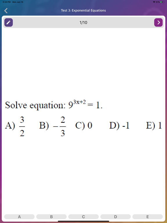 CLEP College Algebraのおすすめ画像3