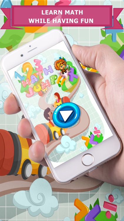 Easy Math Problems Jump Game