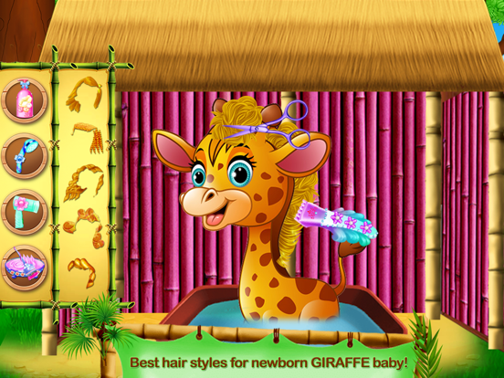 Beauty Animal Hair Fun Salon iPad screenshot