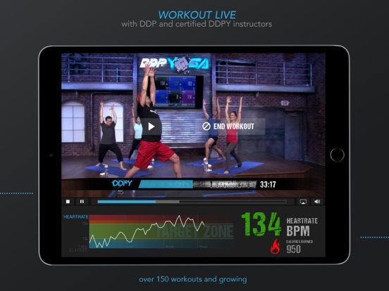 DDP Yoga Fitness & Motivation iPad app afbeelding 3