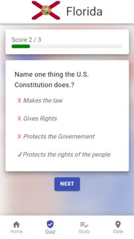 Game screenshot Ultimate US Citizenship Test apk