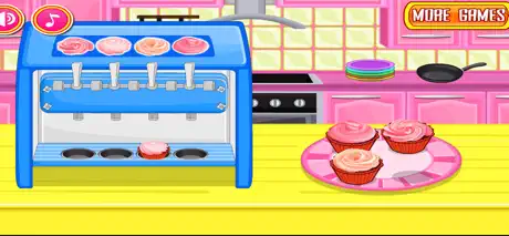 Food Games - Bake Cupcakes