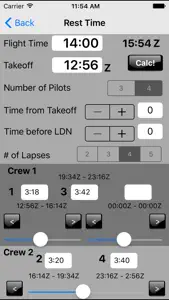 Flight-Time Pro screenshot #5 for iPhone