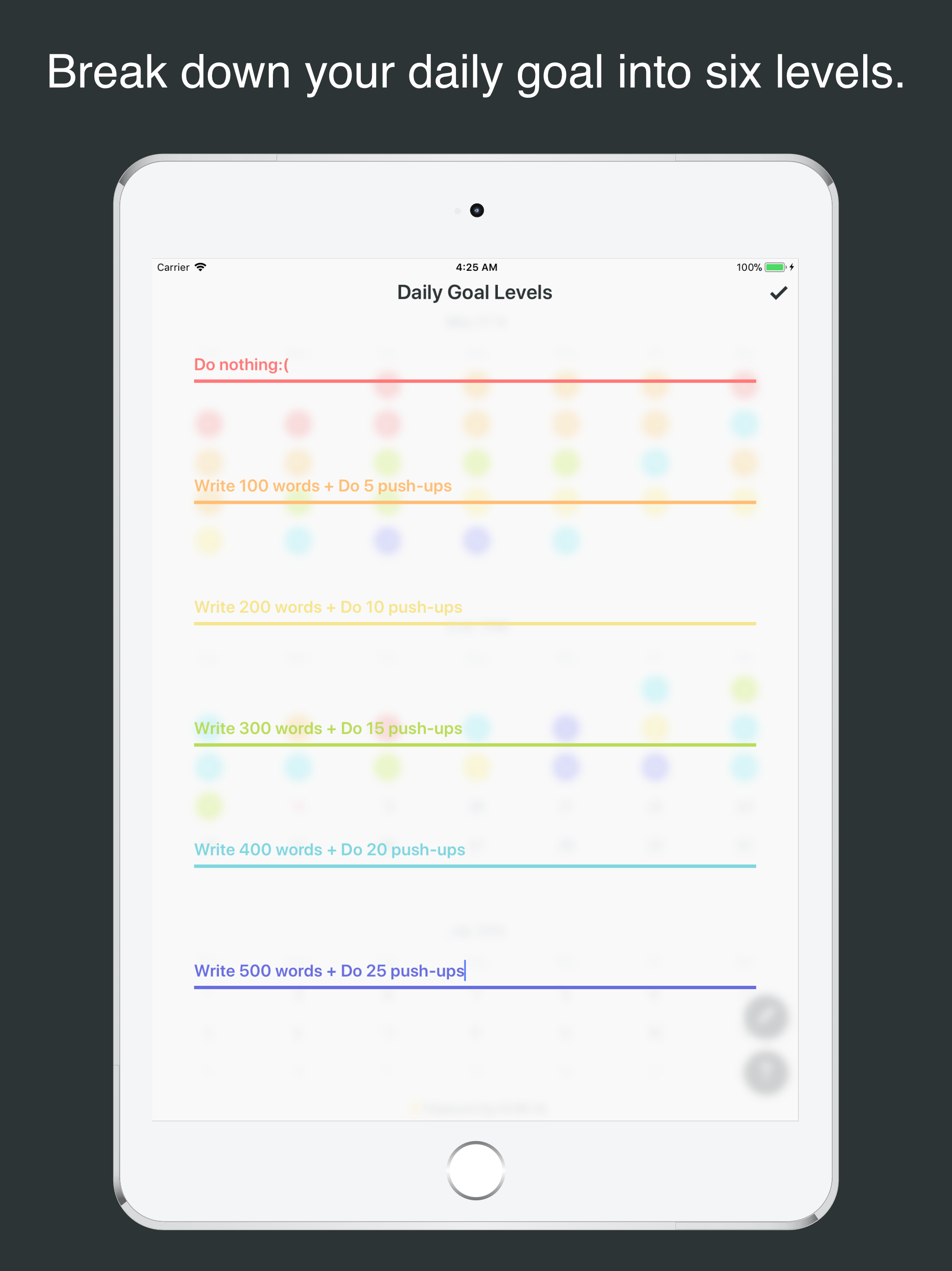 Rainbow Journal - Productivity