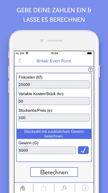 BWL Lösungsgenerator