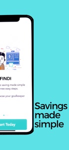 Findi - Accountable Saving screenshot #2 for iPhone