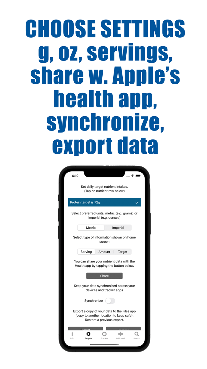 Protein Counter and Tracker