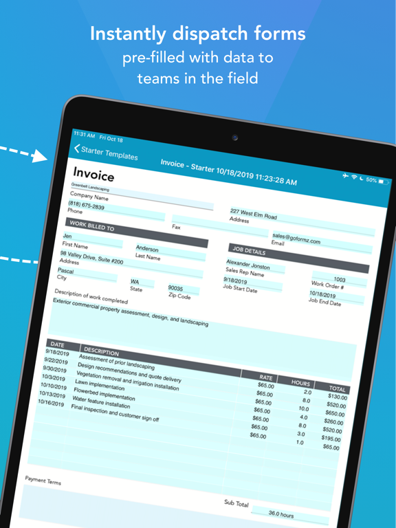 Screenshot #6 pour GoFormz Mobile Forms & Reports