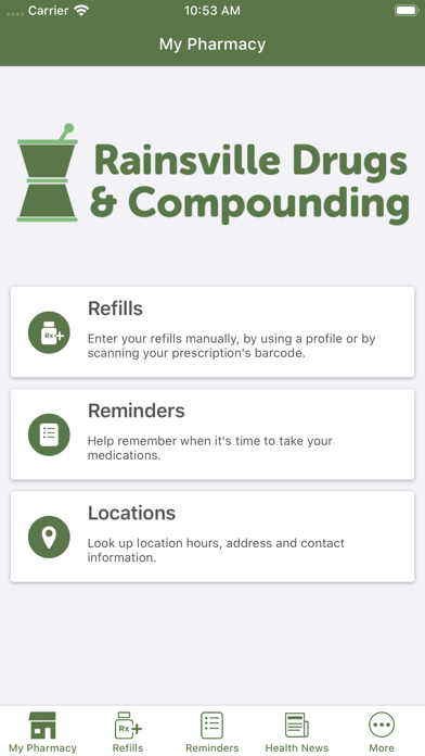 Rainsville Drugs & Compounding Screenshot