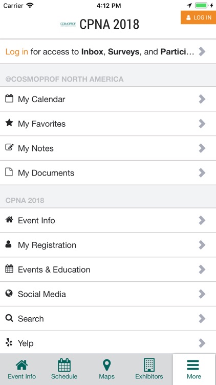 Cosmoprof NA 2018 screenshot-4