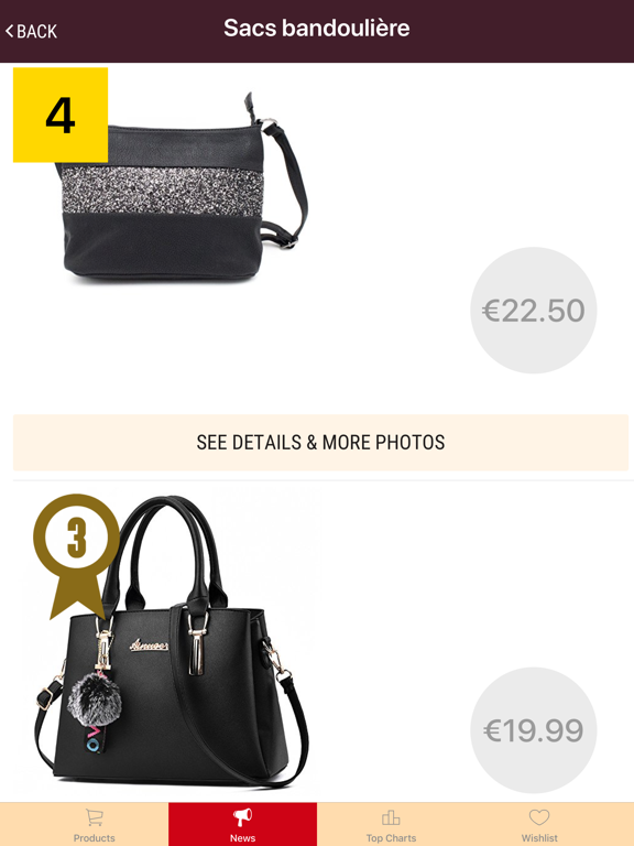 Handbags Avenue iPad screenshot 6 - Shopping app