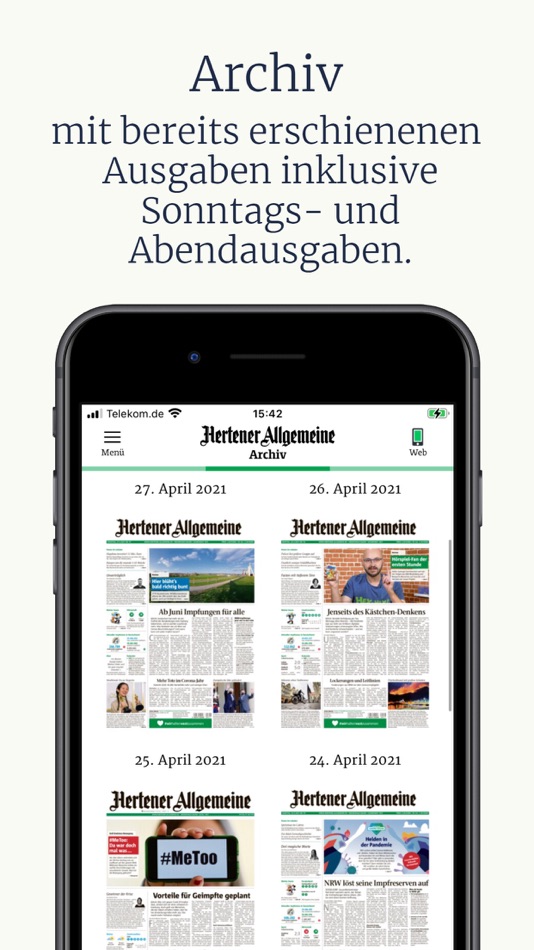 #7. Hertener Allgemeine (iOS) 由: Medienhaus Bauer GmbH & Co. KG