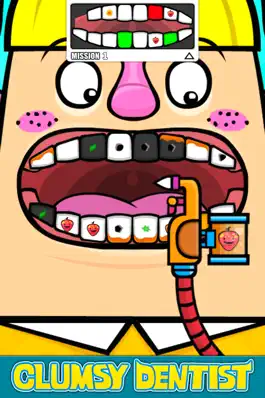 Game screenshot Clumsy Dentist apk