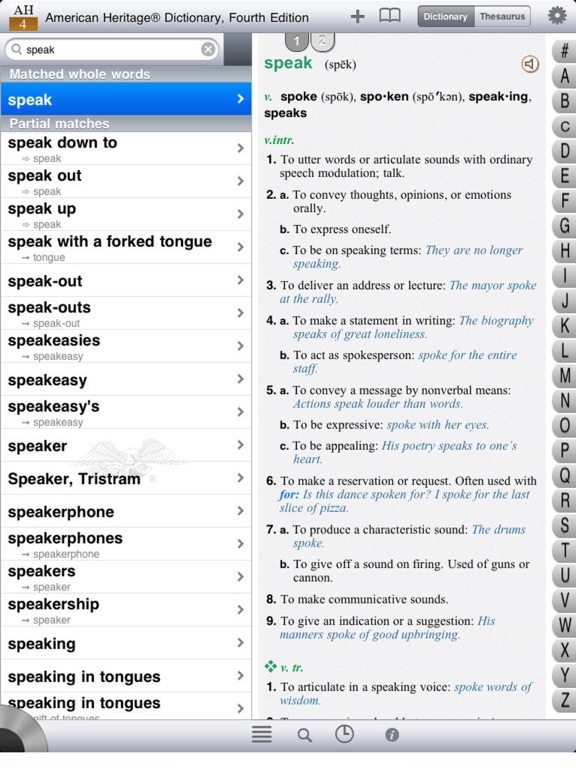 Screenshot #5 pour American Heritage® Dictionary