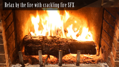 Screenshot #3 pour Peaceful Fireplace HD