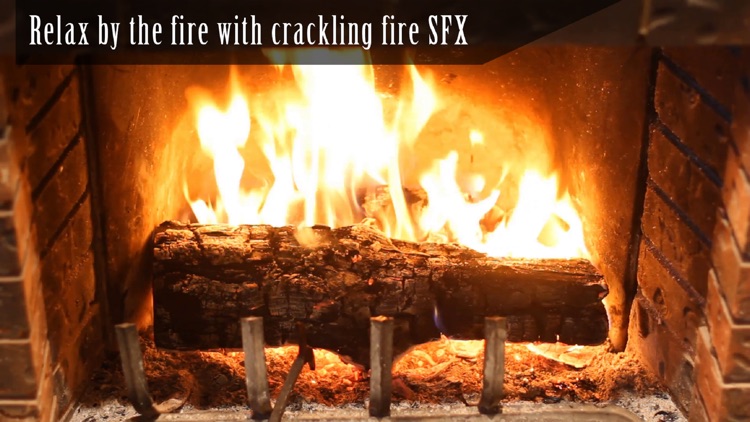 Peaceful Fireplace HD