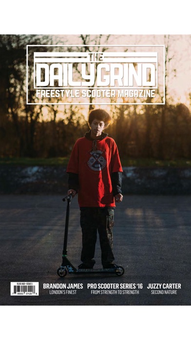 The Daily Grind - Scooter Lifestyle Magazine Screenshot