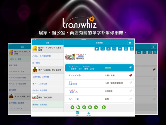Screenshot #4 pour 日語單字速讀 - 居住篇