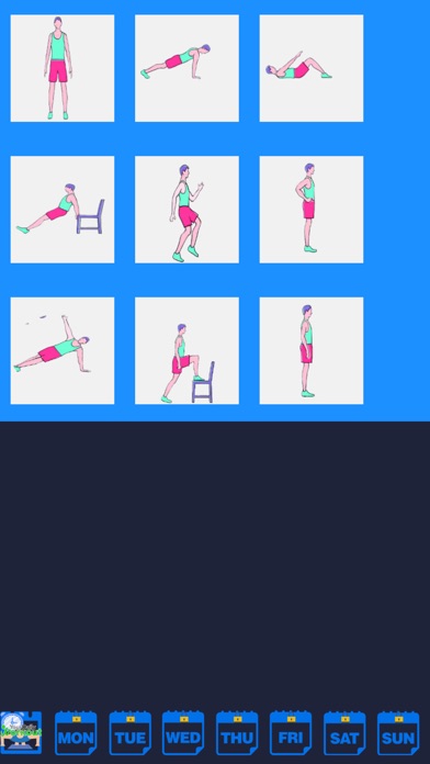 7 Days Home Workout Lite screenshot 4