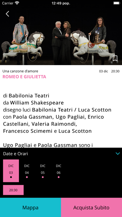 Teatro Stabile di Bolzano Screenshot