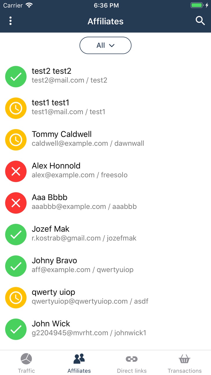iPhone screenshot
