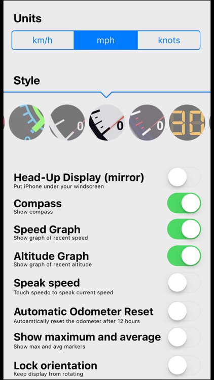 Speedometer Speed Box