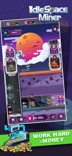 Idle Space Miner - Cash Empire - Screenshot 4