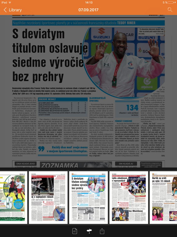 Screenshot #6 pour Denník Šport