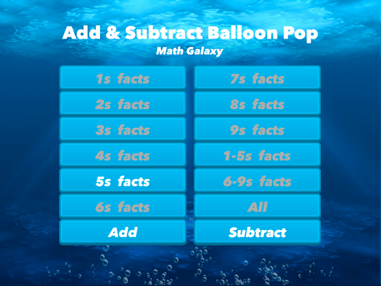 Screenshot #6 pour Add-Subtract Balloon Pop Lite