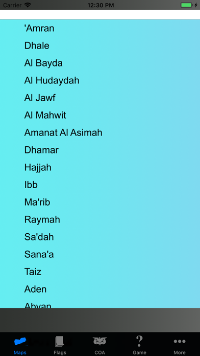 Yemen State Maps and Capitals screenshot 5