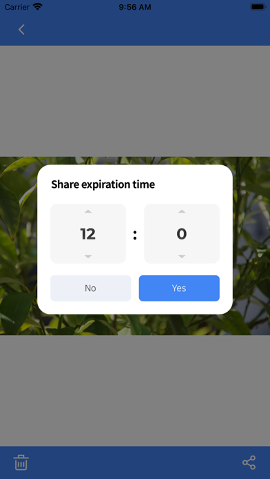 share-n Time-limited sharing Screenshot