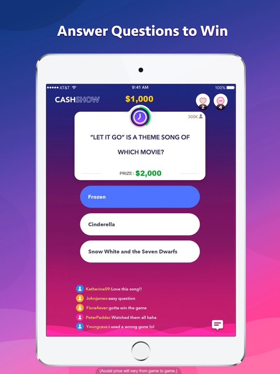 Cash Show - Win Real Cash! Tips, Cheats, Vidoes and Strategies | Gamers ...