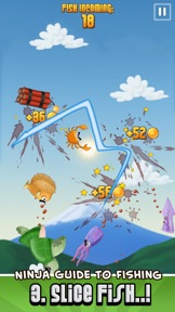 Ninja Fishing screenshot