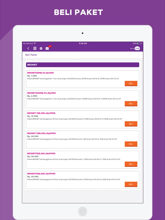 AXIS net iPad AXIS net iPad