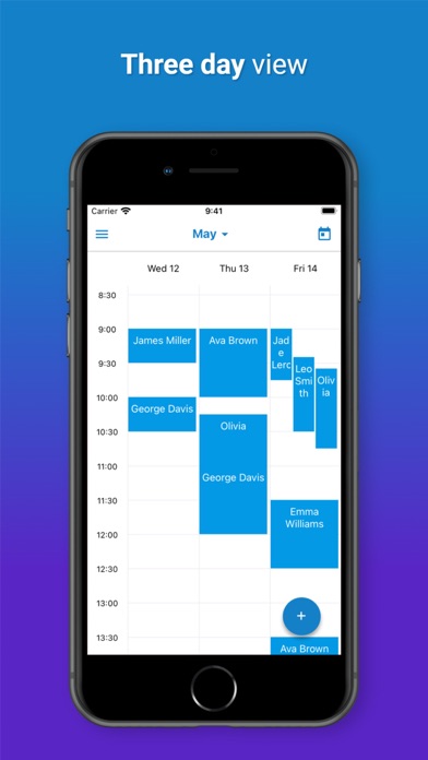Previsy Appointment Scheduling Screenshot