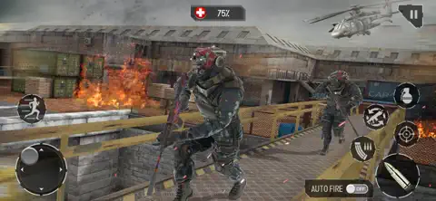 Real Commando Fire Ops Mission
