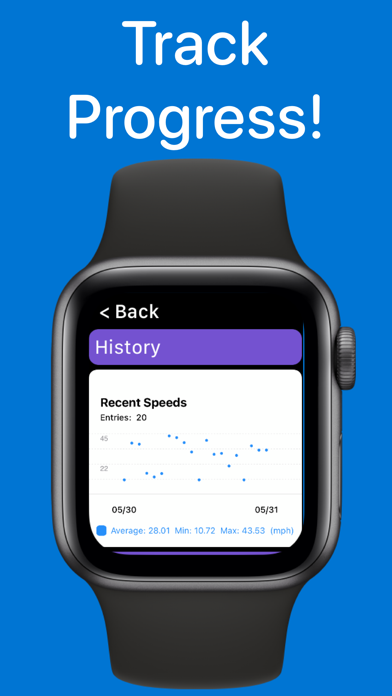 Screenshot #3 pour Arm Speed Analyzer for Watch