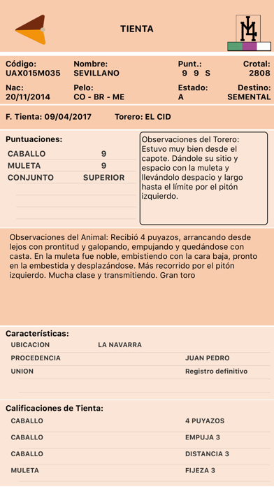 LidiaNet APP Screenshot