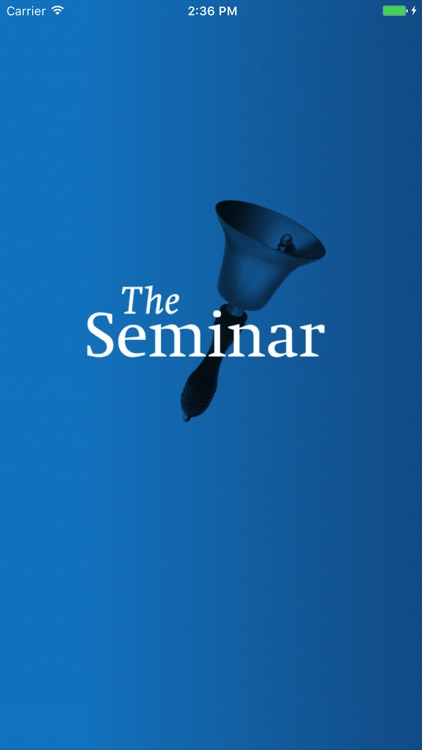 The Seminar 2018