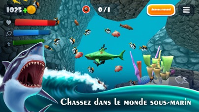 Screenshot #3 pour Requin Chasseur: Jeu de Survie
