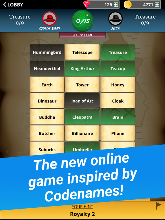 Screenshot #4 pour Word Crossy Treasure: Spyfall