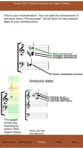 Game screenshot Score-Tool timbre explorer apk