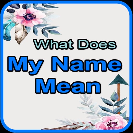 My Name Meaning – Name Art icon